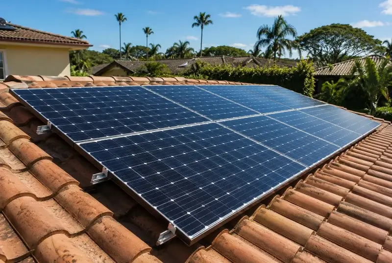 Installation de panneaux solaires à Fontès